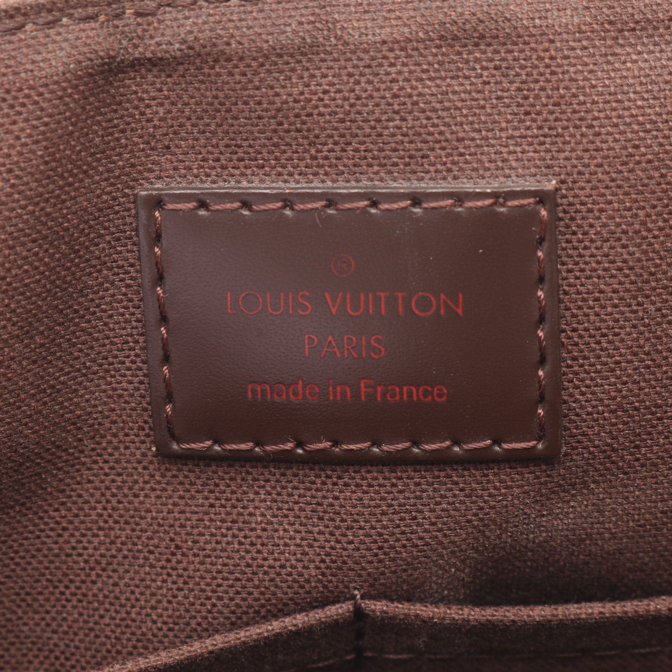Louis Vuitton Louis Vuitton District Pm Damier Ebene Shoulder Bag Leather Brown Size ONE SIZE - 4 Thumbnail