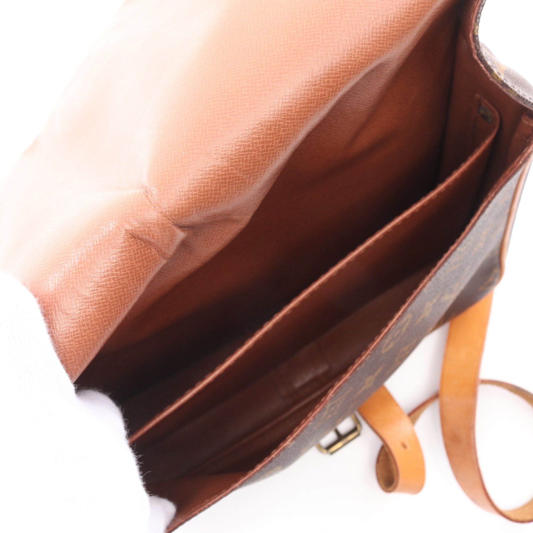 Louis Vuitton Louis Vuitton Cartesier Gm Monogram Shoulder Bag Leather Brown Size ONE SIZE - 3 Thumbnail