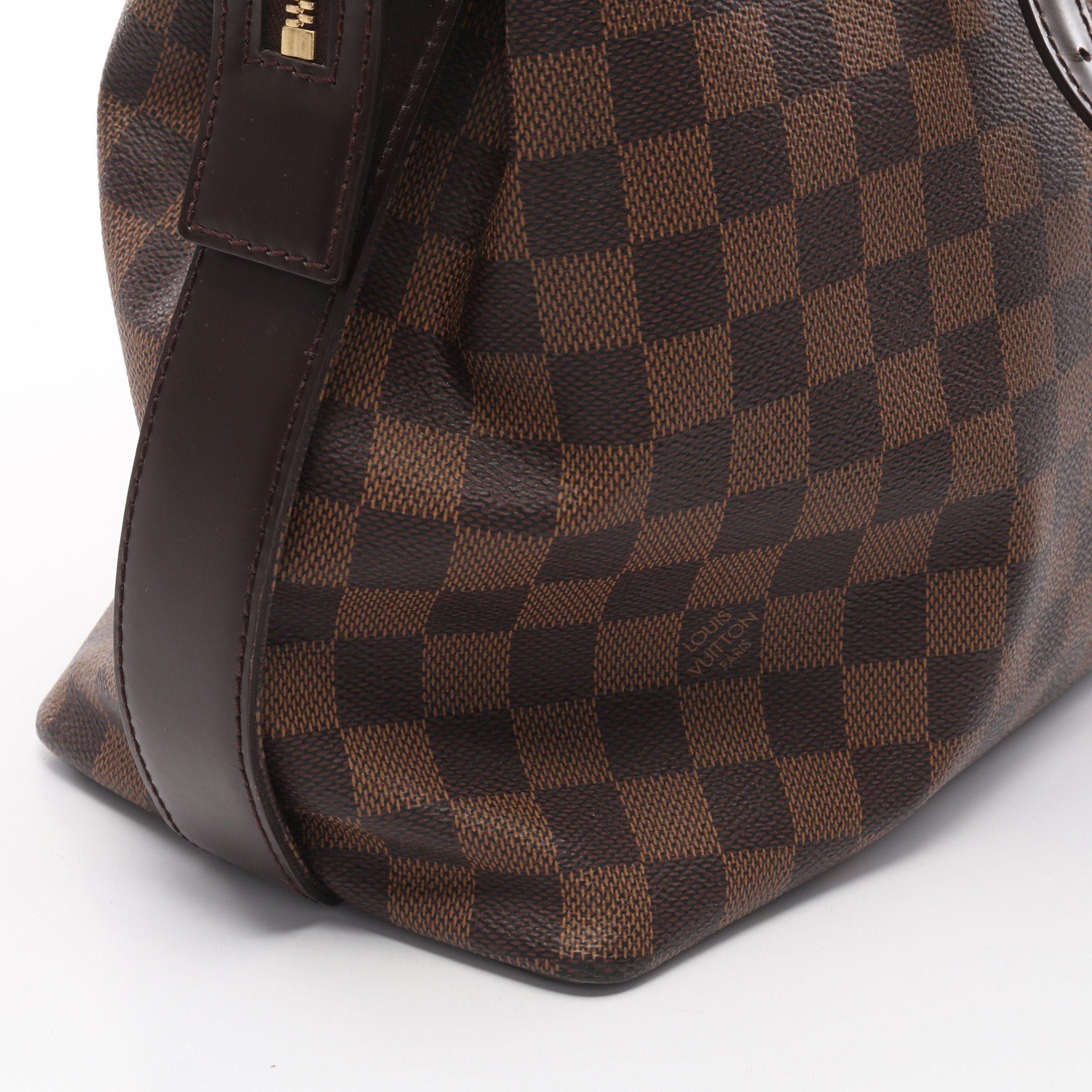 Louis Vuitton Louis Vuitton Chelsea Damier Ebene Shoulder Bag Tote Leather Brown Size ONE SIZE - 9 Thumbnail