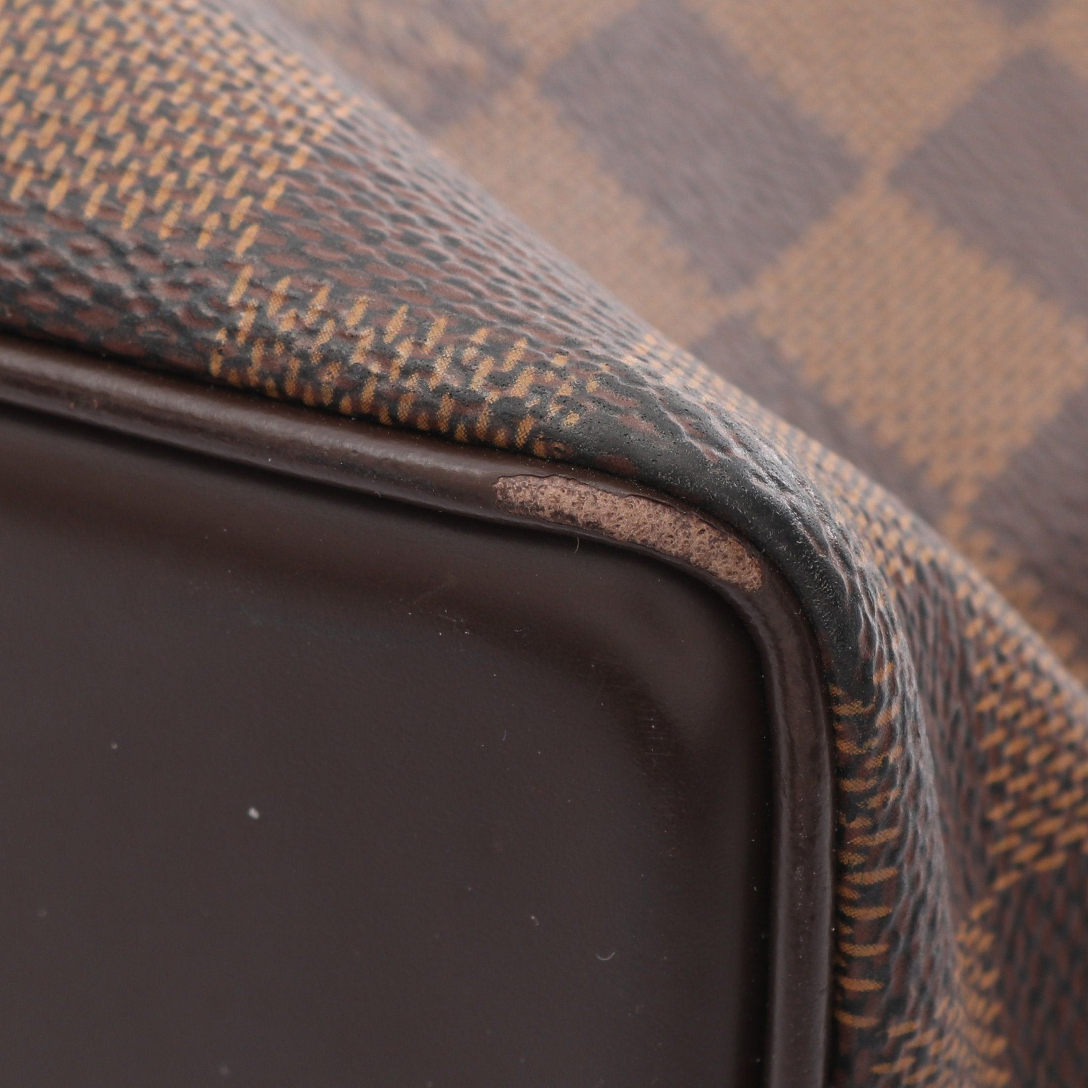 Louis Vuitton Louis Vuitton Chelsea Damier Ebene Shoulder Bag Tote Leather Brown Size ONE SIZE - 12 Thumbnail