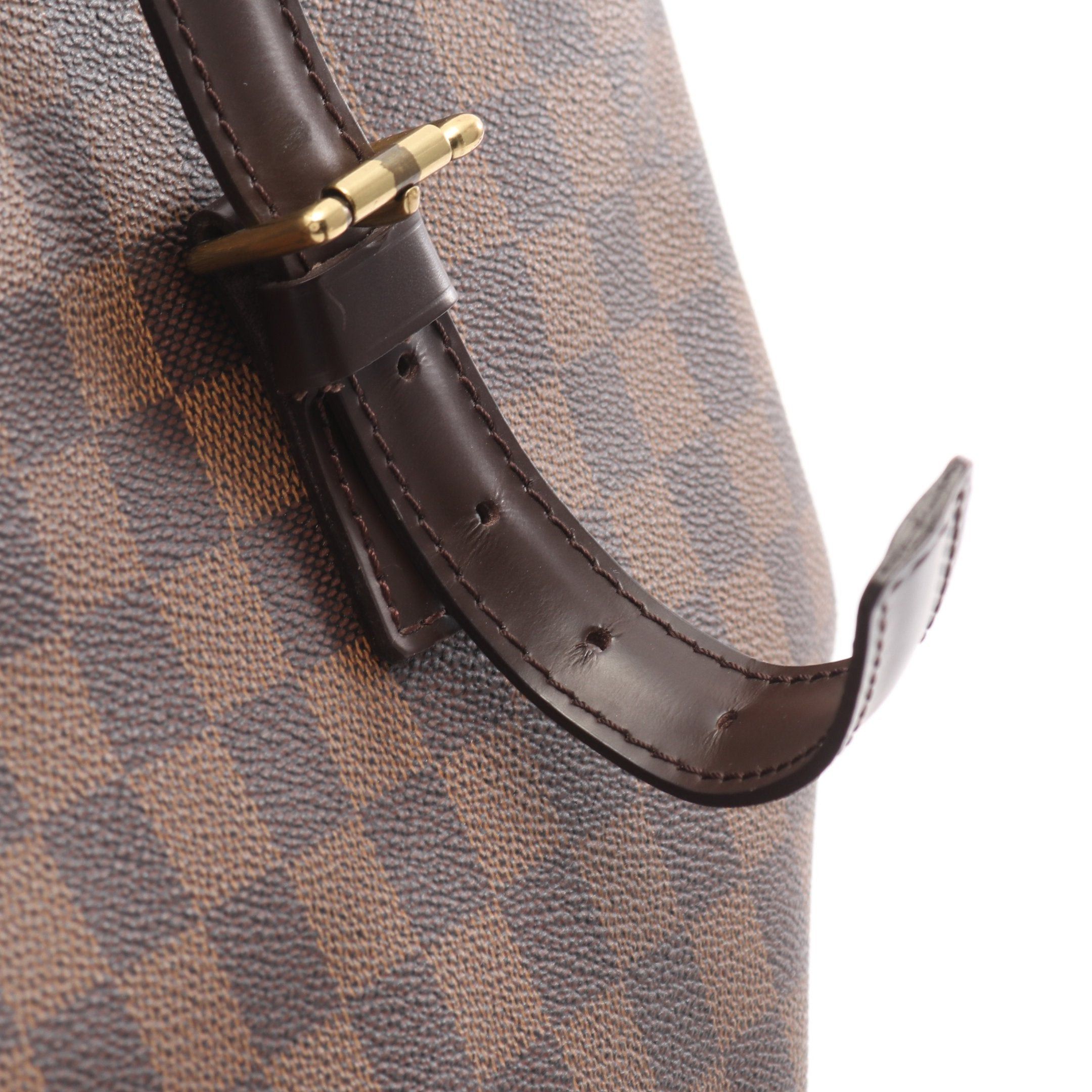 Louis Vuitton Louis Vuitton Chelsea Damier Ebene Shoulder Bag Tote Leather Brown Size ONE SIZE - 10 Thumbnail