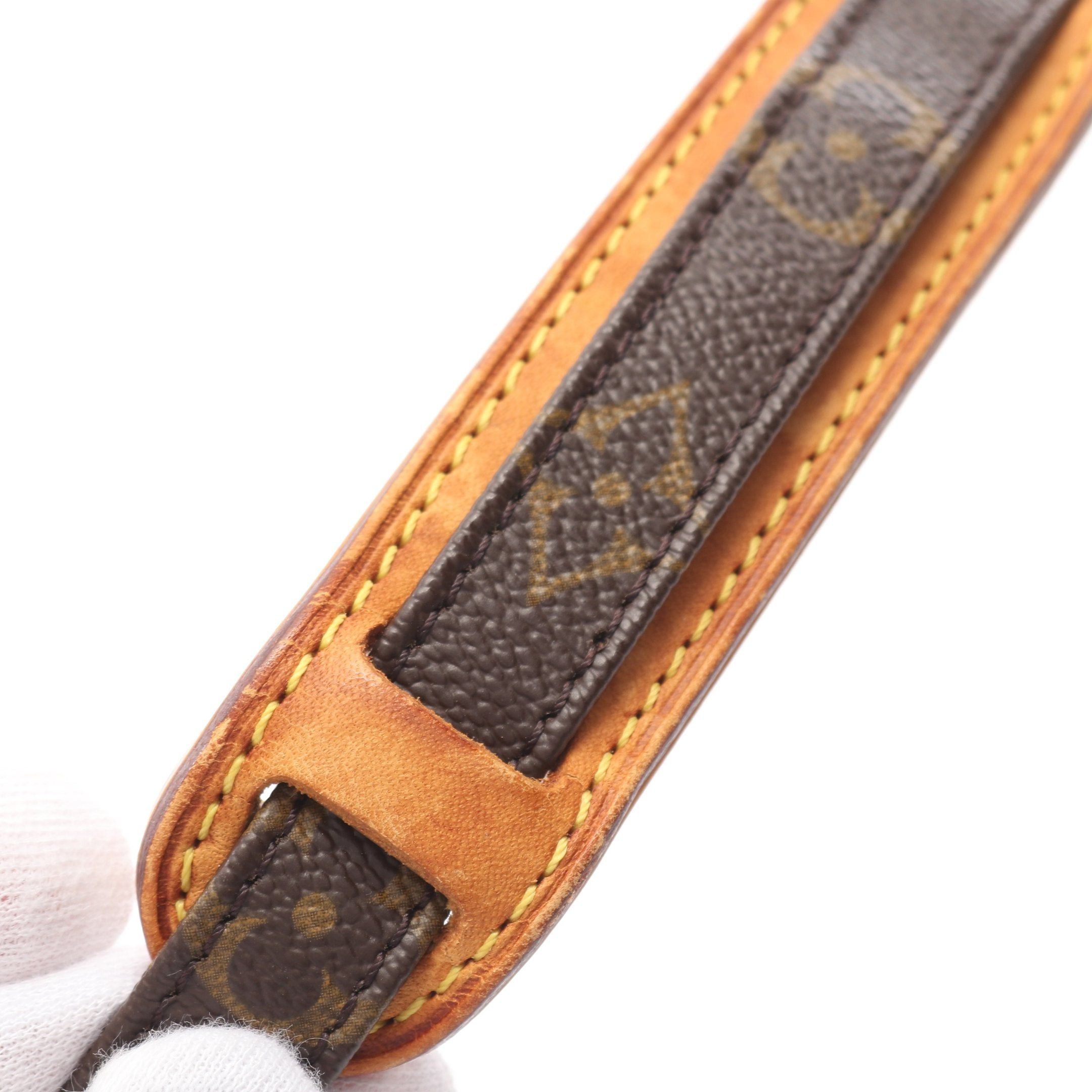 Louis Vuitton Louis Vuitton Amazon Monogram Shoulder Bag Leather Brown Size ONE SIZE - 11 Thumbnail