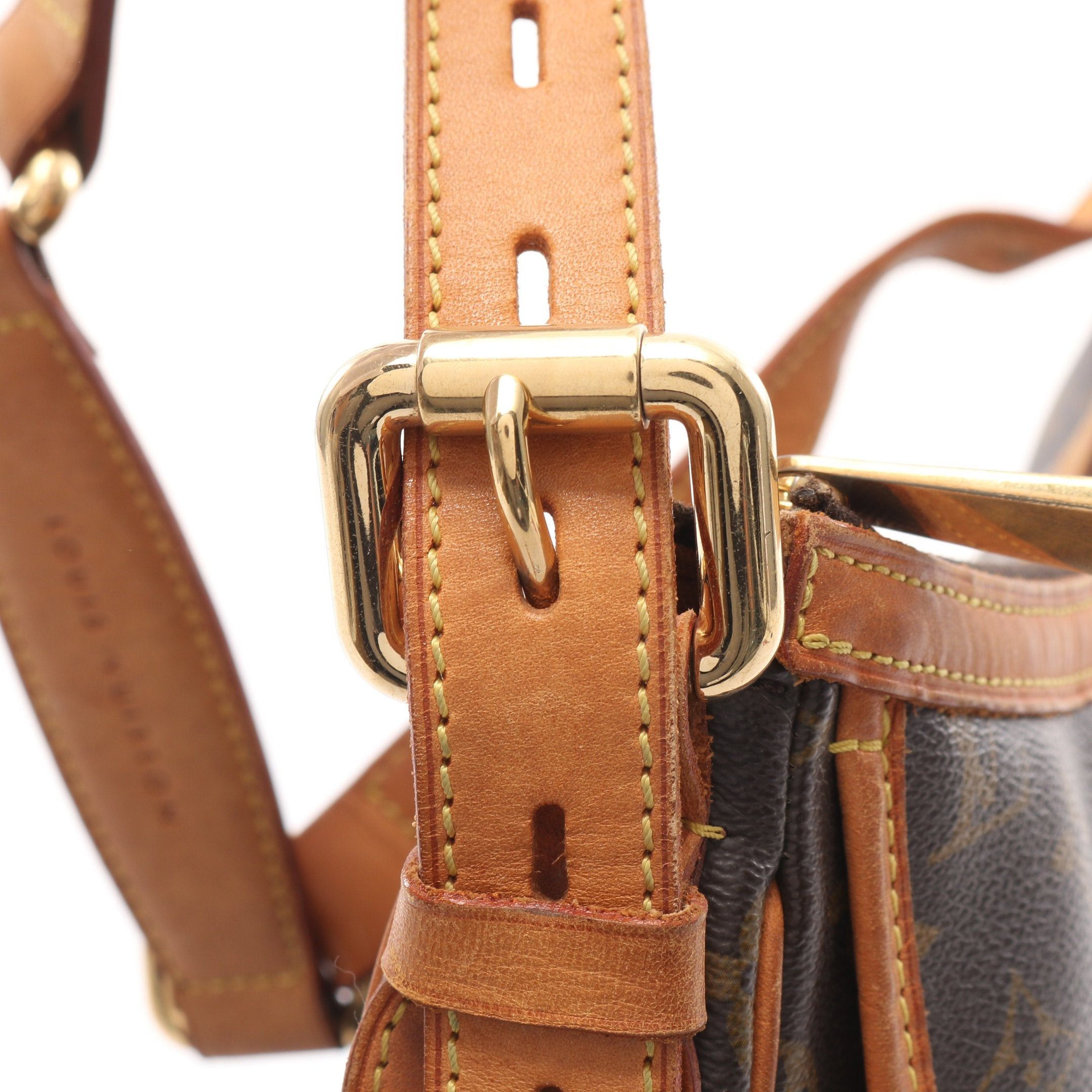 Louis Vuitton Louis Vuitton Tulum Gm Monogram Shoulder Bag Leather Brown Size ONE SIZE - 10 Thumbnail