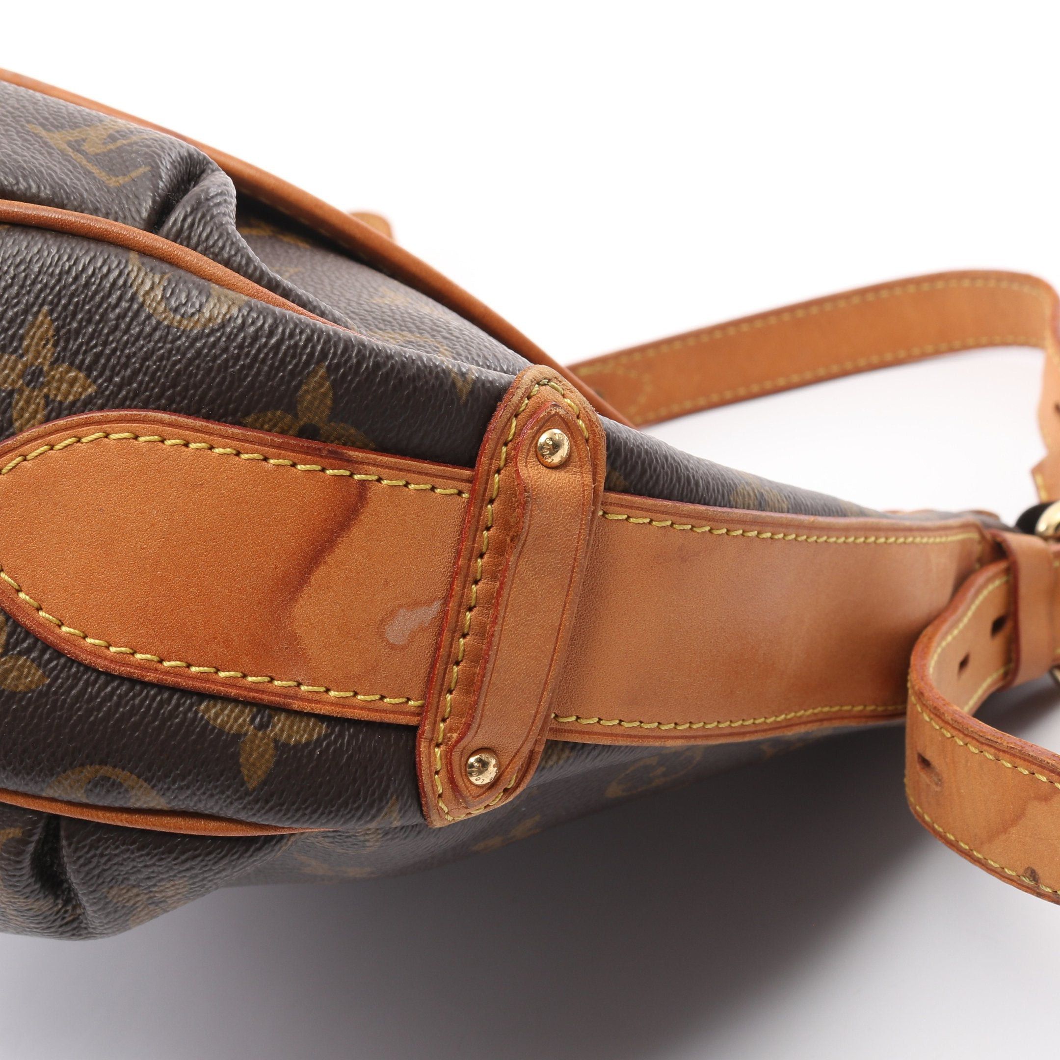 Louis Vuitton Louis Vuitton Tulum Gm Monogram Shoulder Bag Leather Brown Size ONE SIZE - 13 Thumbnail