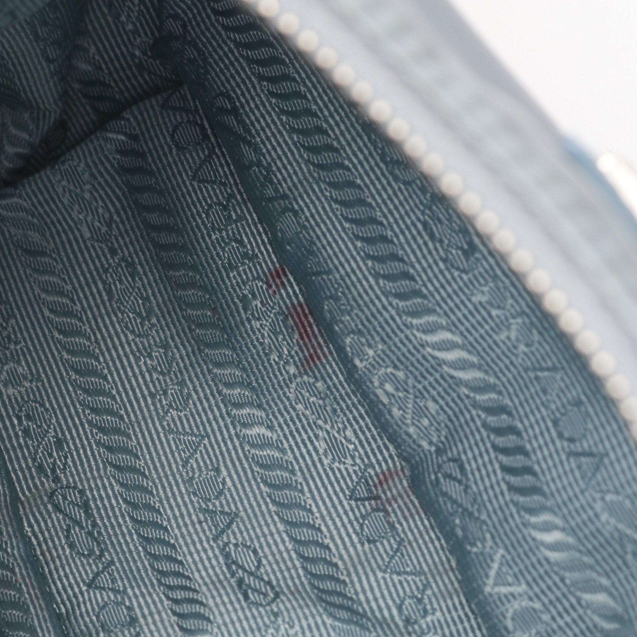 Prada Prada Re-Edition 2005 Re-Nylon Chain Shoulder Bag Nylon Saffiano Leather Light Blue Size ONE SIZE - 5 Thumbnail