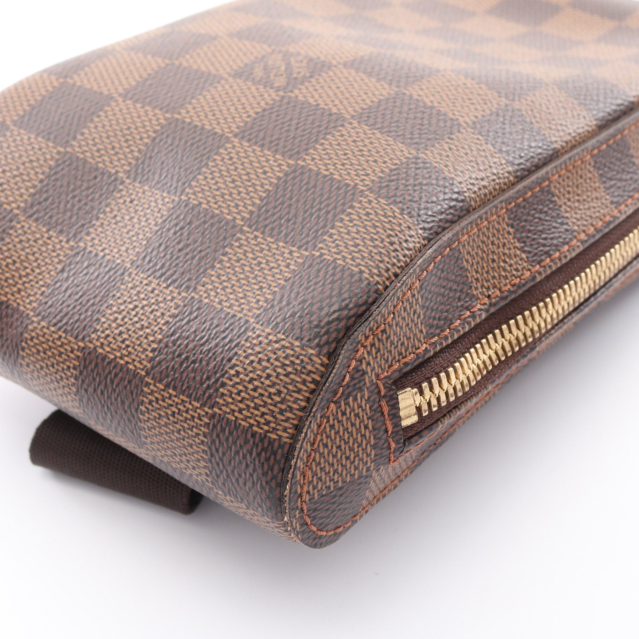 Louis Vuitton Louis Vuitton Geronimos Damier Ebene Body Bag Brown Size ONE SIZE - 8 Thumbnail