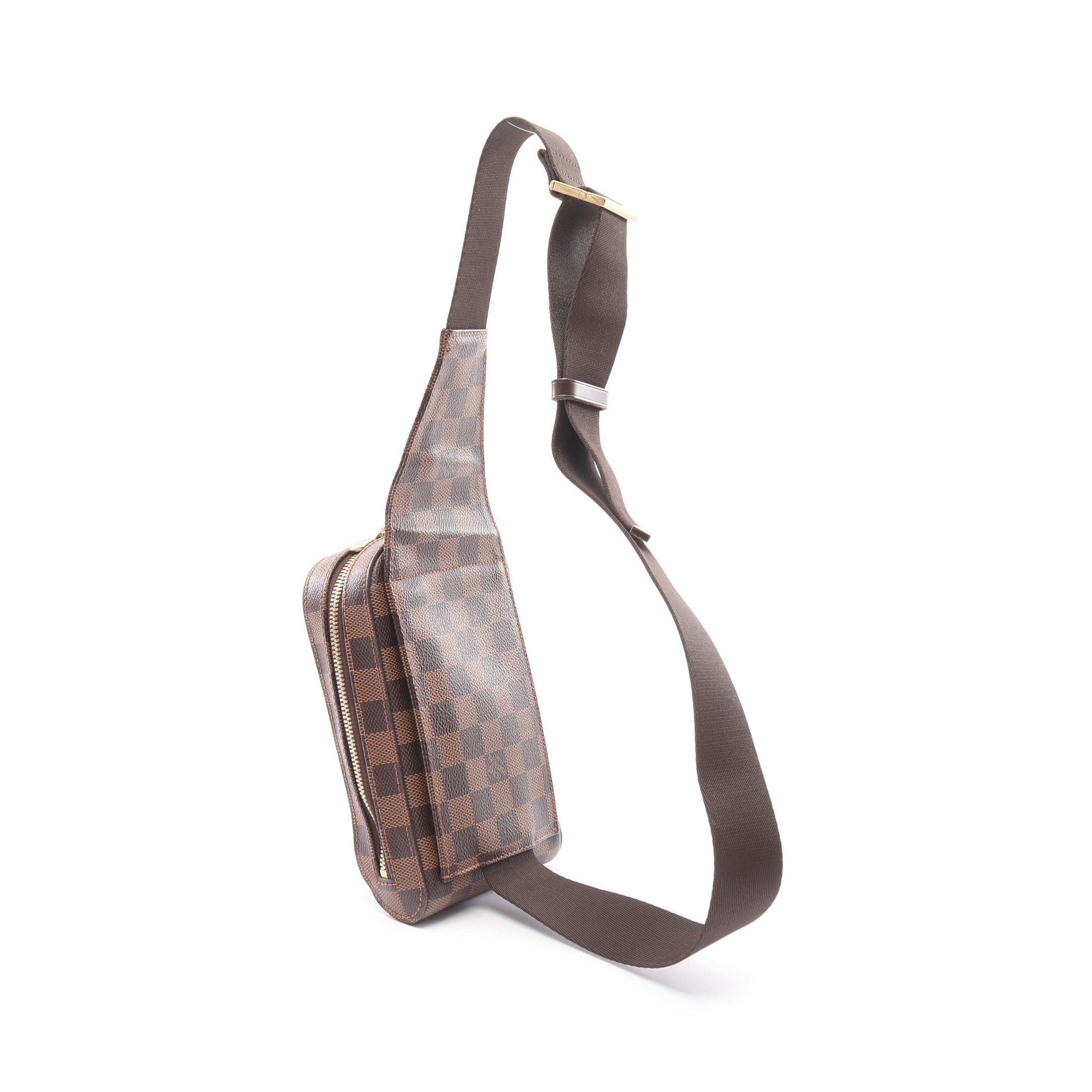 Louis Vuitton Louis Vuitton Geronimos Damier Ebene Body Bag Brown Size ONE SIZE - 2 Thumbnail