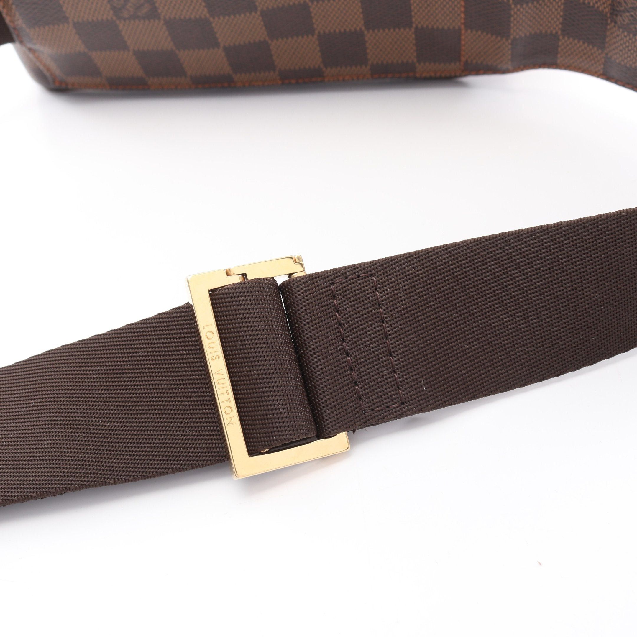 Louis Vuitton Louis Vuitton Geronimos Damier Ebene Body Bag Brown Size ONE SIZE - 7 Thumbnail