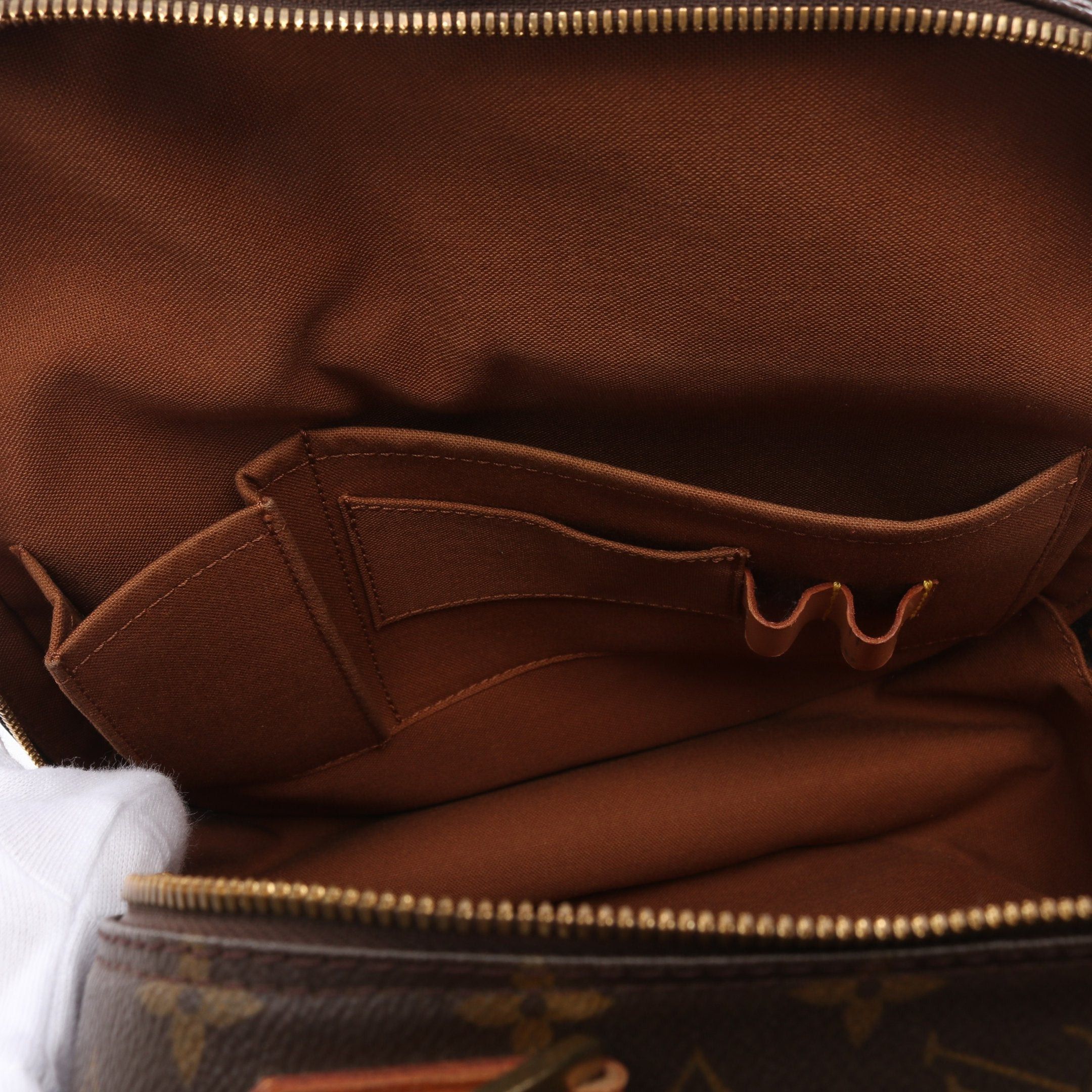 Louis Vuitton Louis Vuitton Packall Sac Ad Monogram Handbag Leather Brown 3Way Size ONE SIZE - 12 Thumbnail