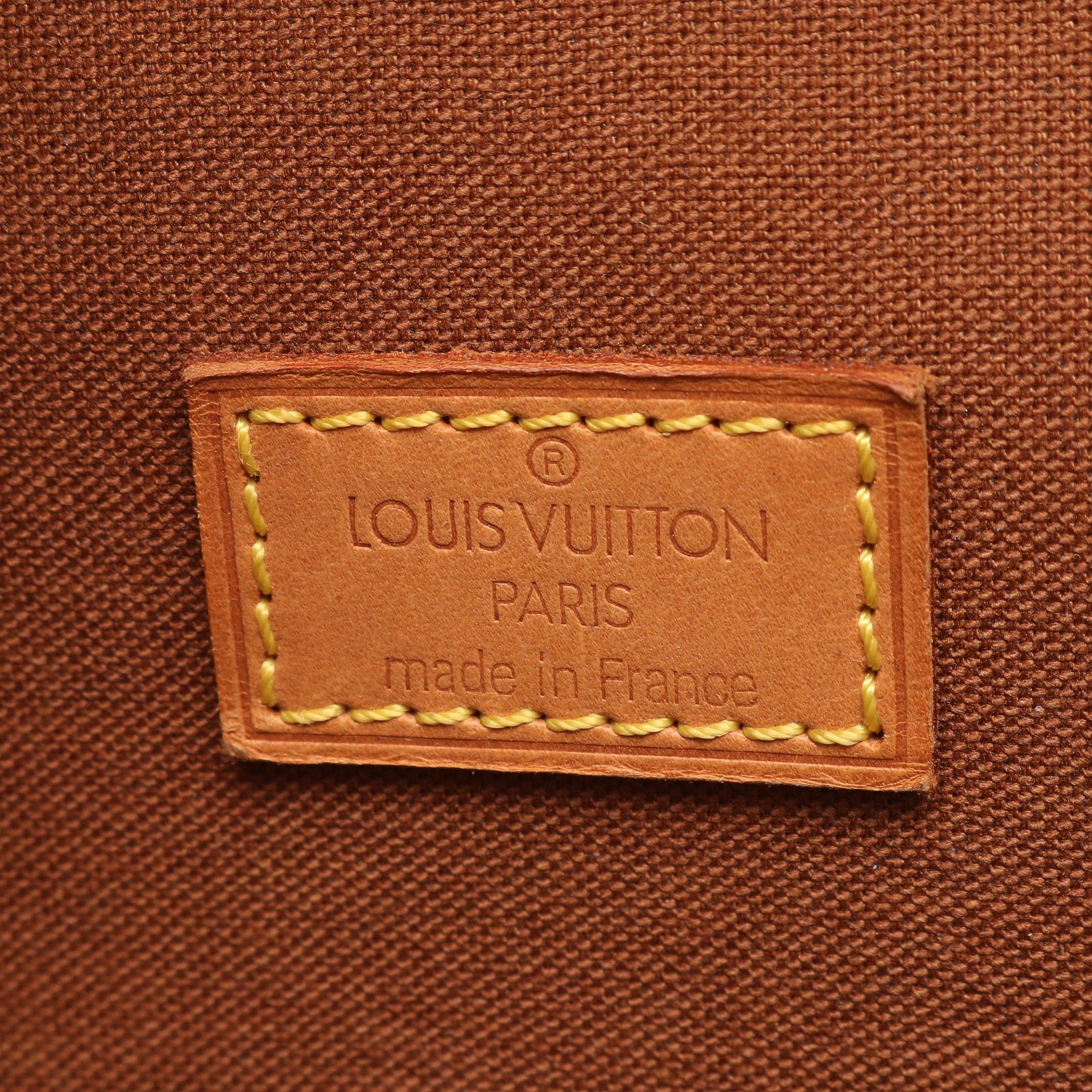 Louis Vuitton Louis Vuitton Packall Sac Ad Monogram Handbag Leather Brown 3Way Size ONE SIZE - 5 Thumbnail