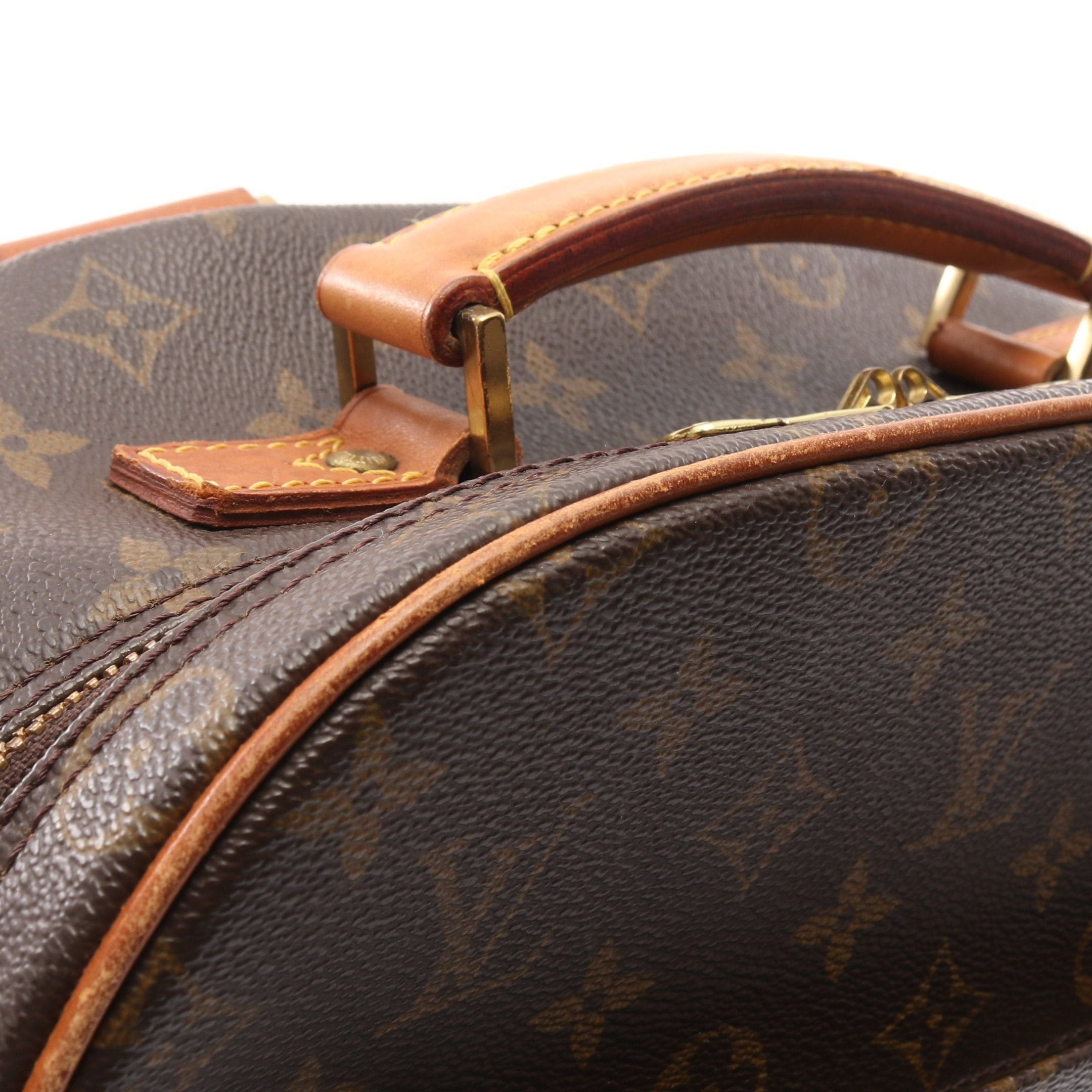 Louis Vuitton Louis Vuitton Packall Sac Ad Monogram Handbag Leather Brown 3Way Size ONE SIZE - 11 Thumbnail