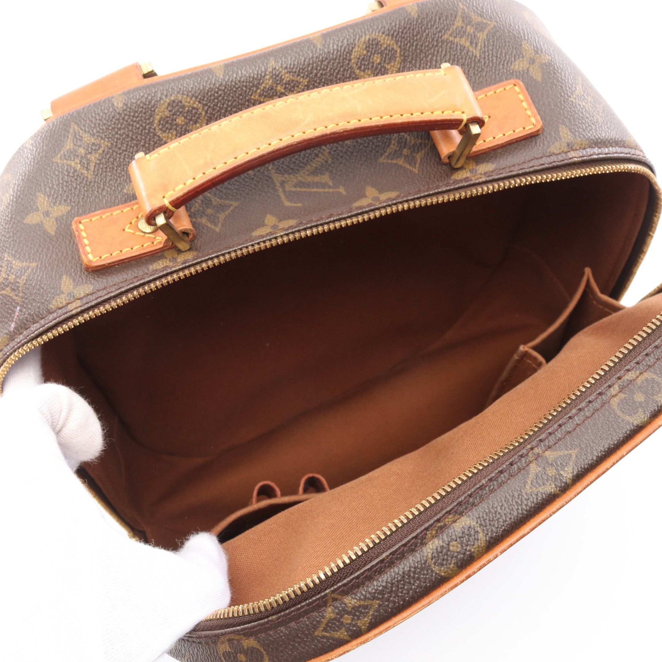 Louis Vuitton Louis Vuitton Packall Sac Ad Monogram Handbag Leather Brown 3Way Size ONE SIZE - 3 Thumbnail