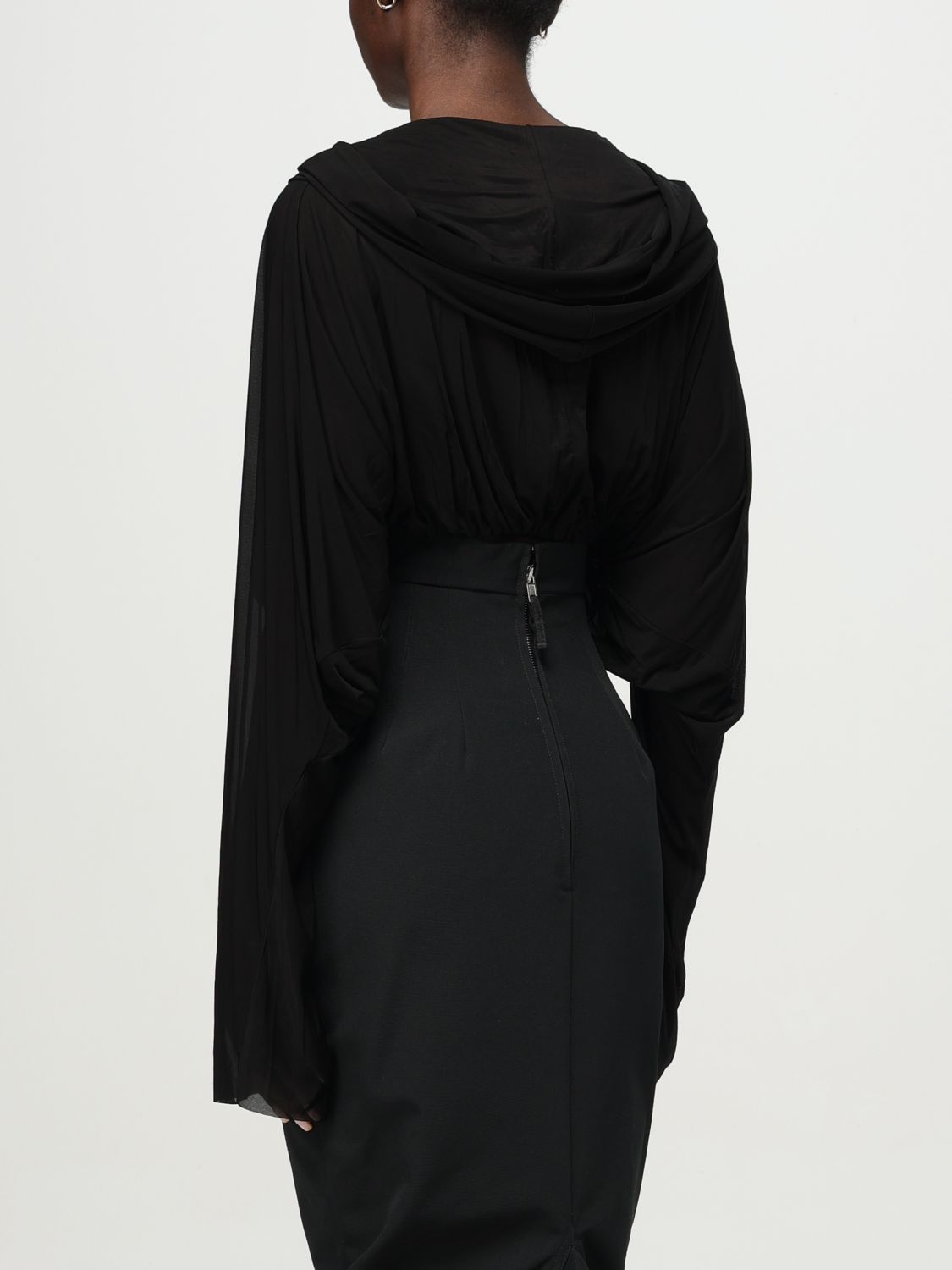 Rick Owens Rick Owens T-Shirt Woman Black Size M / US 6-8 / IT 42-44 - 3 Thumbnail