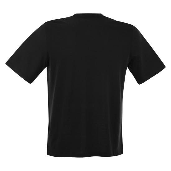 MAJESTIC FILATURES MAJESTIC FILATURES Men T-Shirts S24M296 HTS216 BLACK Size US M / EU 48-50 / 2 - 2 Thumbnail