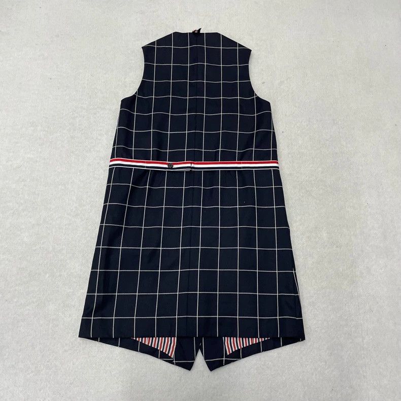 Thom Browne Thom Browne Check Wool Long Vest Coat-dmc Size 36" / US 14 / IT 50 - 3 Thumbnail