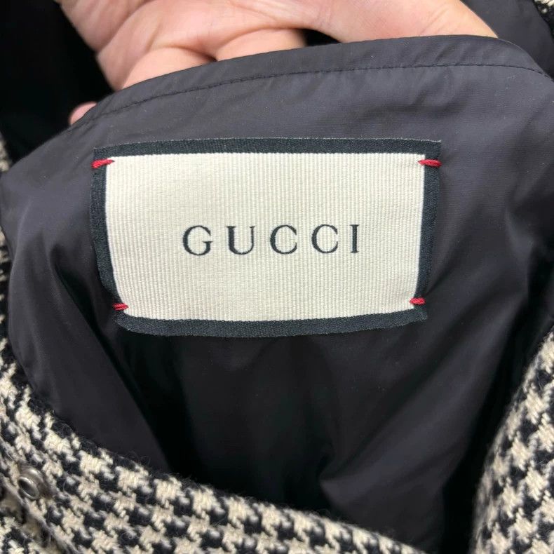 Gucci Gucci Houndstooth Long Sleeve Jacket-dmc Size US XXL / EU 58 / 5 - 5 Thumbnail