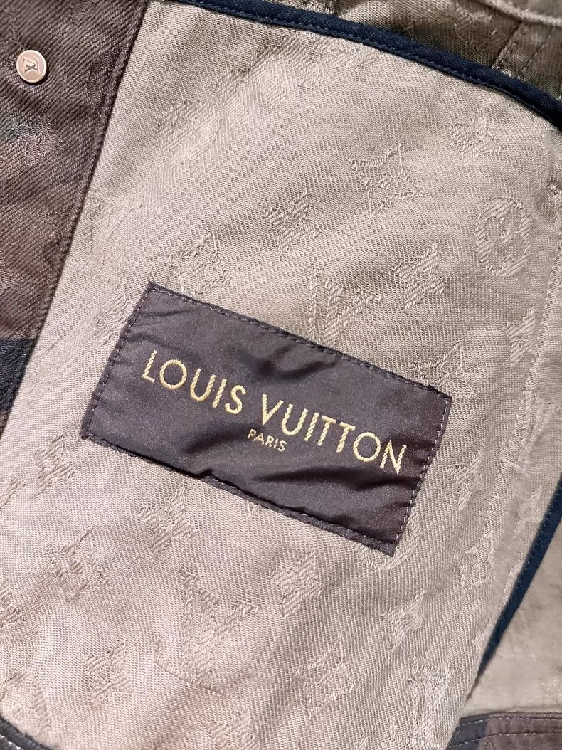 Louis Vuitton Louis Vuitton x Supreme Camo Denim Jacket-dmc Size US XXL / EU 58 / 5 - 8 Thumbnail