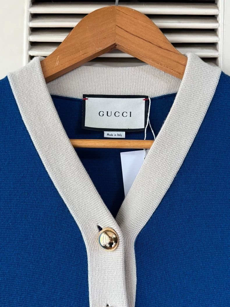 Gucci Gucci Women's Dress in Blue Size XS - dmc Size XS / US 0-2 / IT 36-38 - 7 Thumbnail