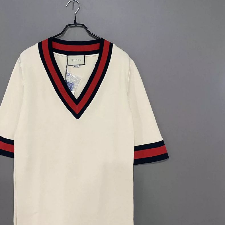 Gucci Classic V-Neck Dress by Gucci - dmc Size L / US 10 / IT 46 - 2 Thumbnail