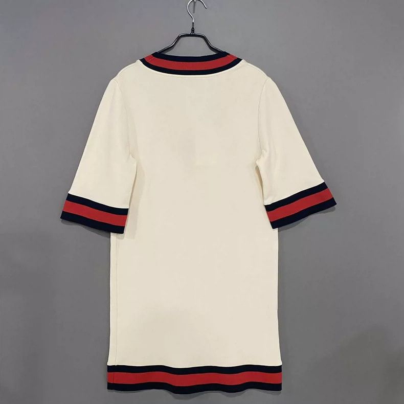 Gucci Classic V-Neck Dress by Gucci - dmc Size L / US 10 / IT 46 - 3 Thumbnail