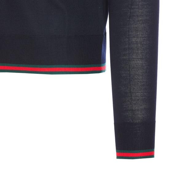 Gucci GUCCI Men Sweater 814531 XKEJ14060 Blue Size US M / EU 48-50 / 2 - 3 Thumbnail