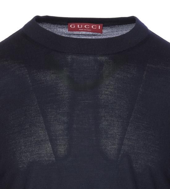 Gucci GUCCI Men Sweater 814531 XKEJ14060 Blue Size US M / EU 48-50 / 2 - 4 Thumbnail