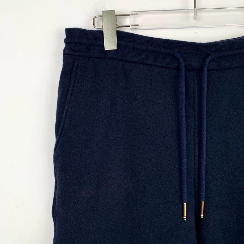 Thom Browne Thom Browne Classic Navy Cotton Sport Shorts - dmc Size US 26 / EU 42 - 3 Thumbnail