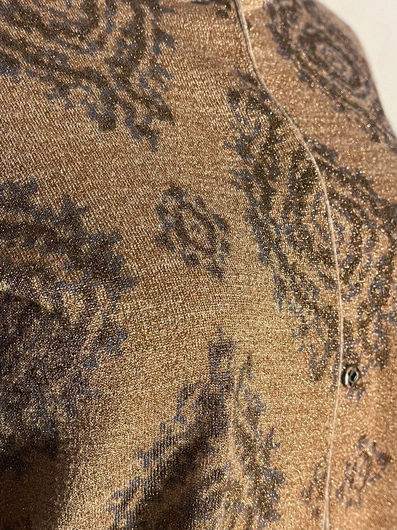 Dries Van Noten Dries Van Noten Gold Thread Knit Cardigan - dmc Size US XS / EU 42 / 0 - 4 Thumbnail