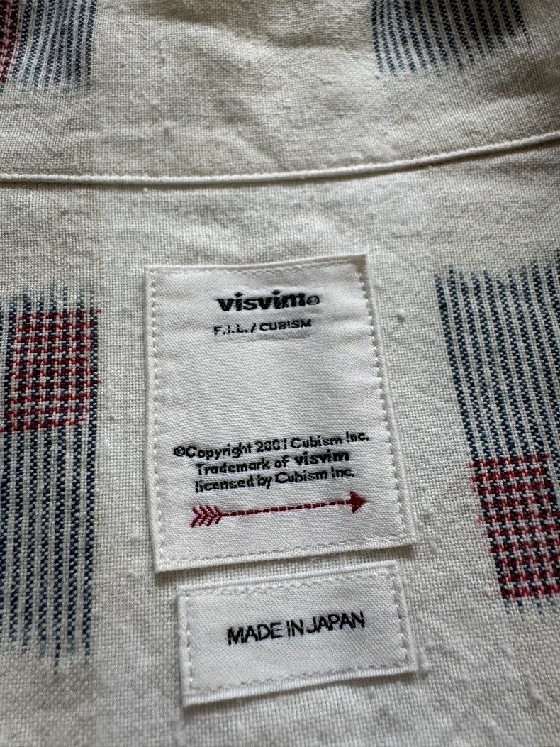 Visvim VISVIM Caban Short Sleeve Shirt KASURI Size US M / EU 48-50 / 2 - 3 Thumbnail