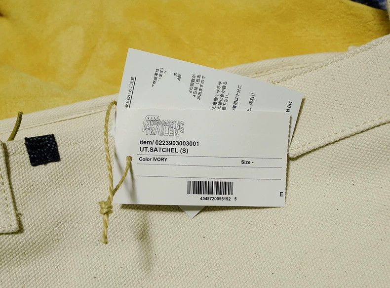 Visvim VISVIM ICT UT Satchel Bag S Size Ivory Size ONE SIZE - 4 Thumbnail