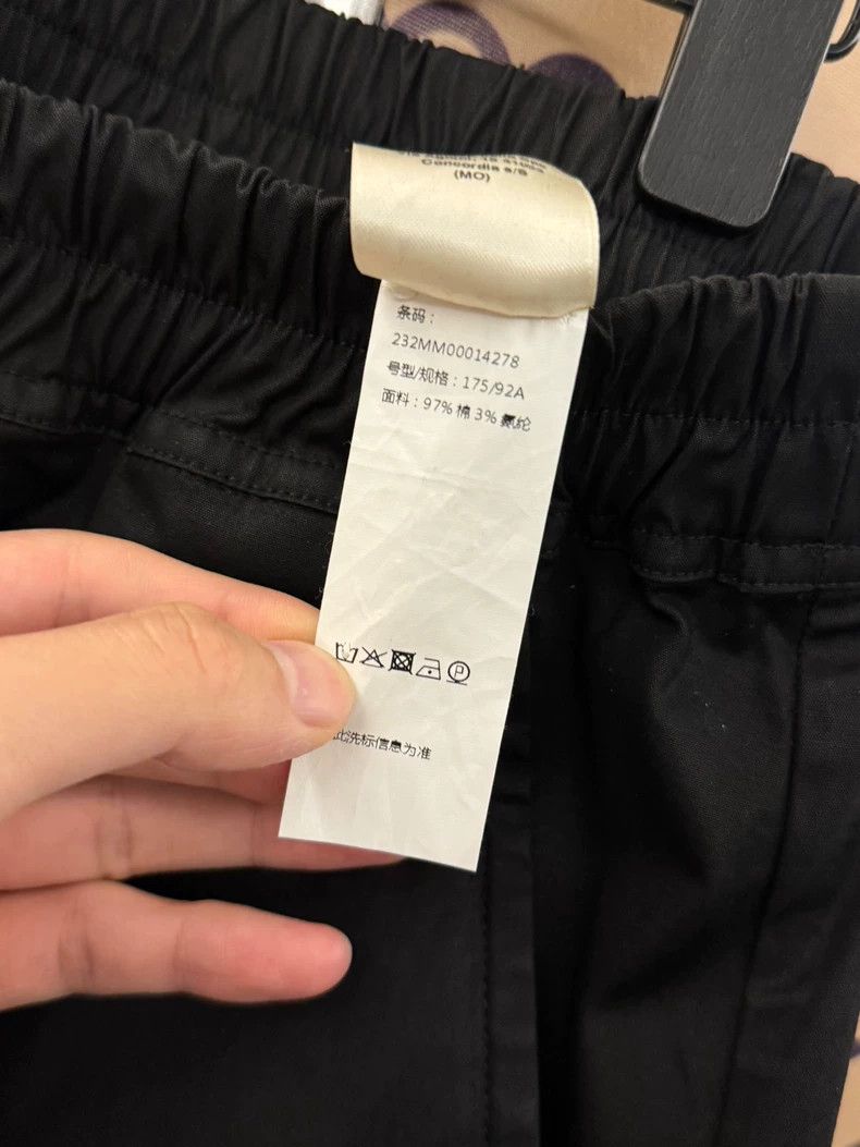 Rick Owens Rick Owens SS23 Black Cropped Pants- DMC Size US 31 - 4 Thumbnail