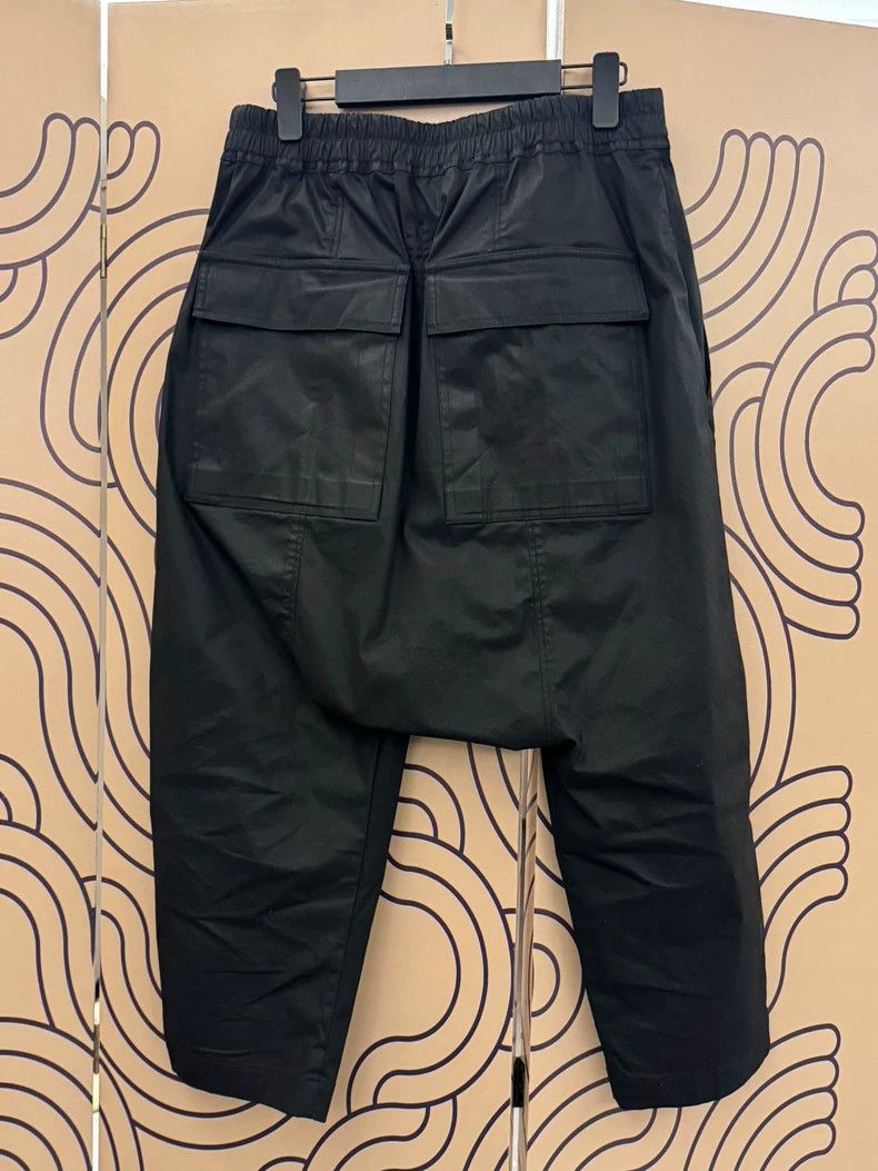 Rick Owens Rick Owens SS23 Black Cropped Pants- DMC Size US 31 - 2 Thumbnail