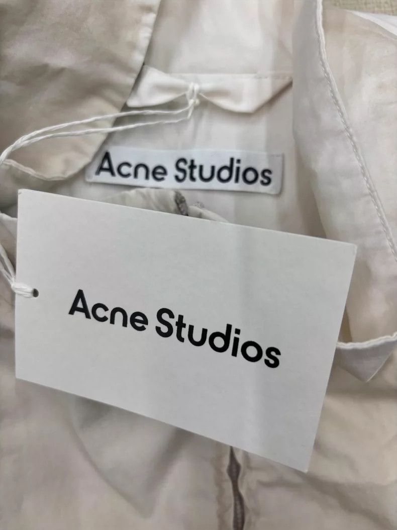 Acne Studios Acne Studios White Dyed Coach Jacket- DMC Size US M / EU 48-50 / 2 - 4 Thumbnail