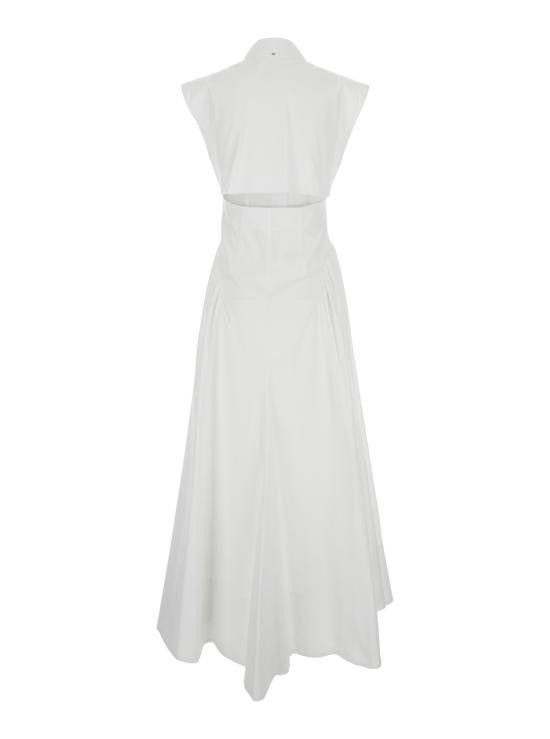 Sportmax SPORTMAX Women Long Skirts 2512221092600001 White Size S / US 4 / IT 40 - 2 Thumbnail