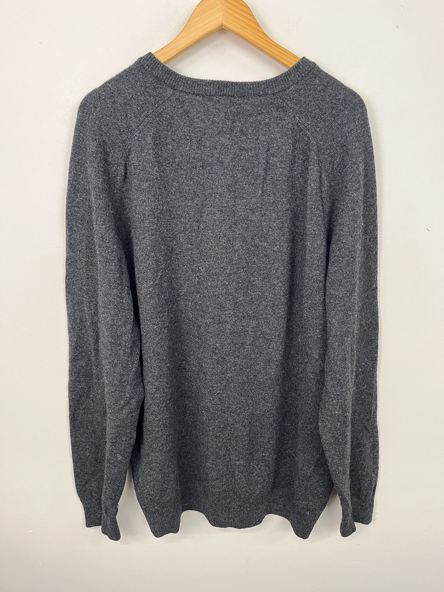 L.L. Bean Vintage LL Bean Gray Knit Sweater Size XL Tall Size US XL / EU 56 / 4 - 3 Thumbnail