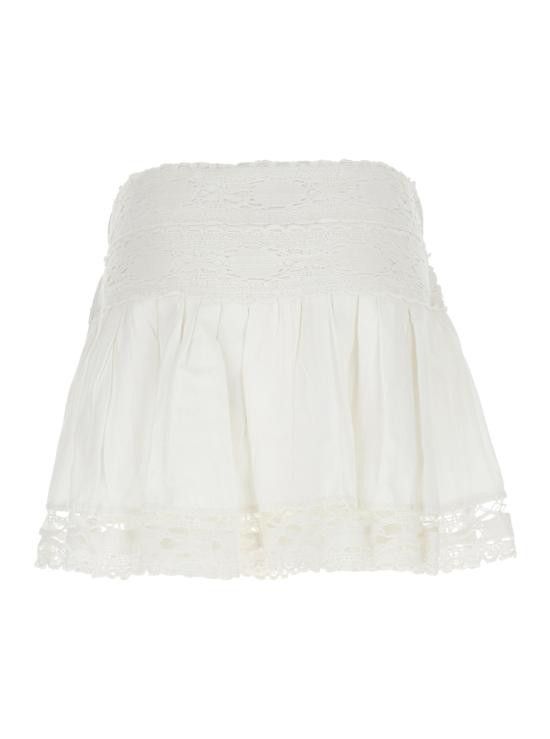 Isabel Marant Etoile ISABEL MARANT ETOILE Women Skirts JU0304FAC1J14E20WH White Size 28" / US 6 / IT 42 - 2 Thumbnail