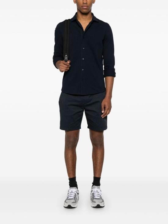 Dondup DONDUP Men Shorts UP471MANHEIM GS0096UPTD890 Blue Size US 36 / EU 52 - 5 Thumbnail