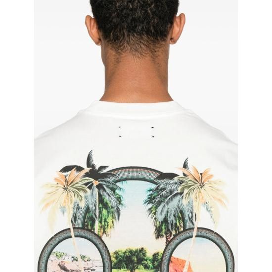 AMIRI Men T-Shirts AMJYTE1217 IVORY WHITE
