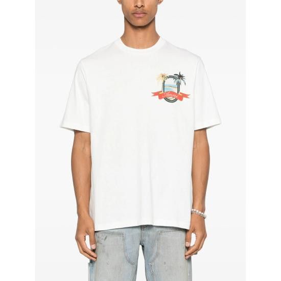 Amiri AMIRI Men T-Shirts AMJYTE1217 IVORY WHITE Size US M / EU 48-50 / 2 - 2 Thumbnail