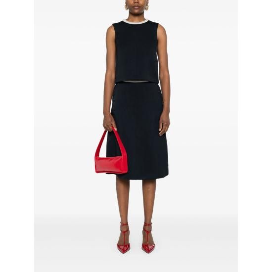 Max Mara MAX MARA Women Tops ARDUINO 042 003 BLUE Size M / US 6-8 / IT 42-44 - 4 Thumbnail