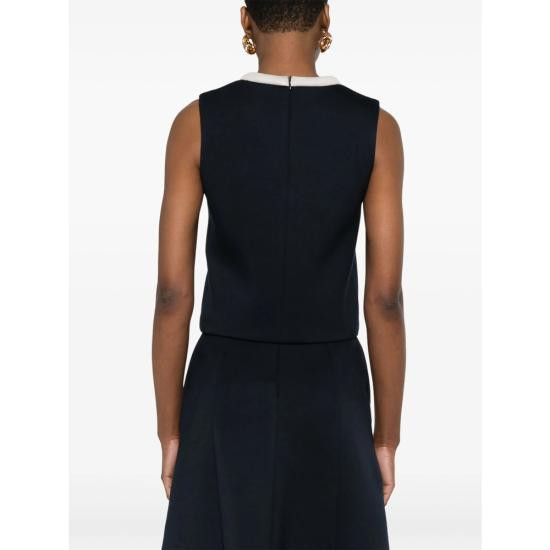 Max Mara MAX MARA Women Tops ARDUINO 042 003 BLUE Size M / US 6-8 / IT 42-44 - 3 Thumbnail