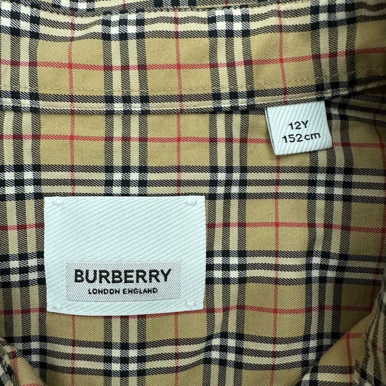 Burberry Burberry Cotton Long Sleeve Shirt for Women Size XL / US 12-14 / IT 48-50 - 3 Thumbnail