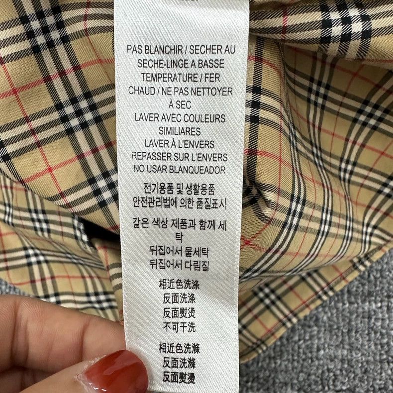 Burberry Burberry Cotton Long Sleeve Shirt for Women Size XL / US 12-14 / IT 48-50 - 6 Thumbnail