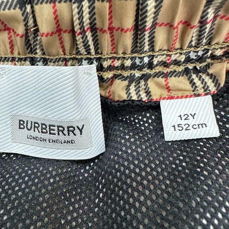 Burberry Burberry Check Drawstring Loose Shorts for Women Size 30" / US 8 / IT 44 - 3 Thumbnail
