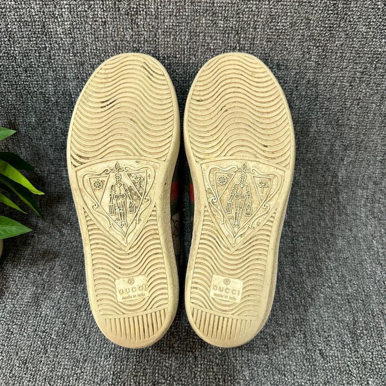 Gucci GUCCI Ace Canvas Fashion Sneakers for Women Size US 5 / IT 35 - 5 Thumbnail