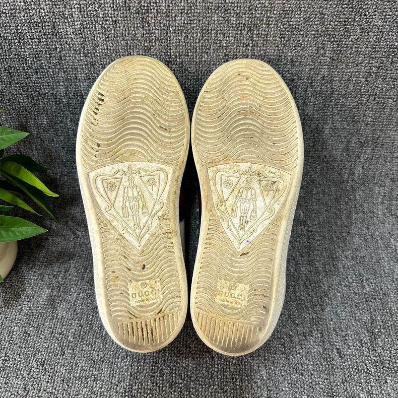 Gucci GUCCI Ace Bee Logo Low Top Sneakers Size US 5 / IT 35 - 5 Thumbnail