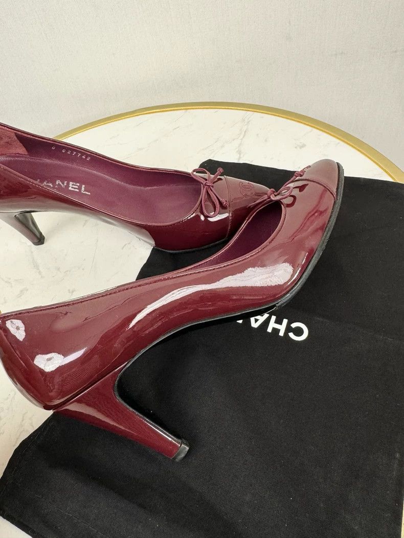 Chanel Chanel Patent Leather Flats Size 37 Size US 7 / IT 37 - 3 Thumbnail