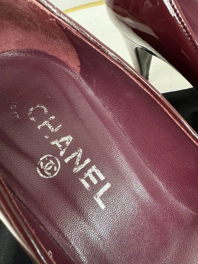 Chanel Chanel Patent Leather Flats Size 37 Size US 7 / IT 37 - 6 Thumbnail