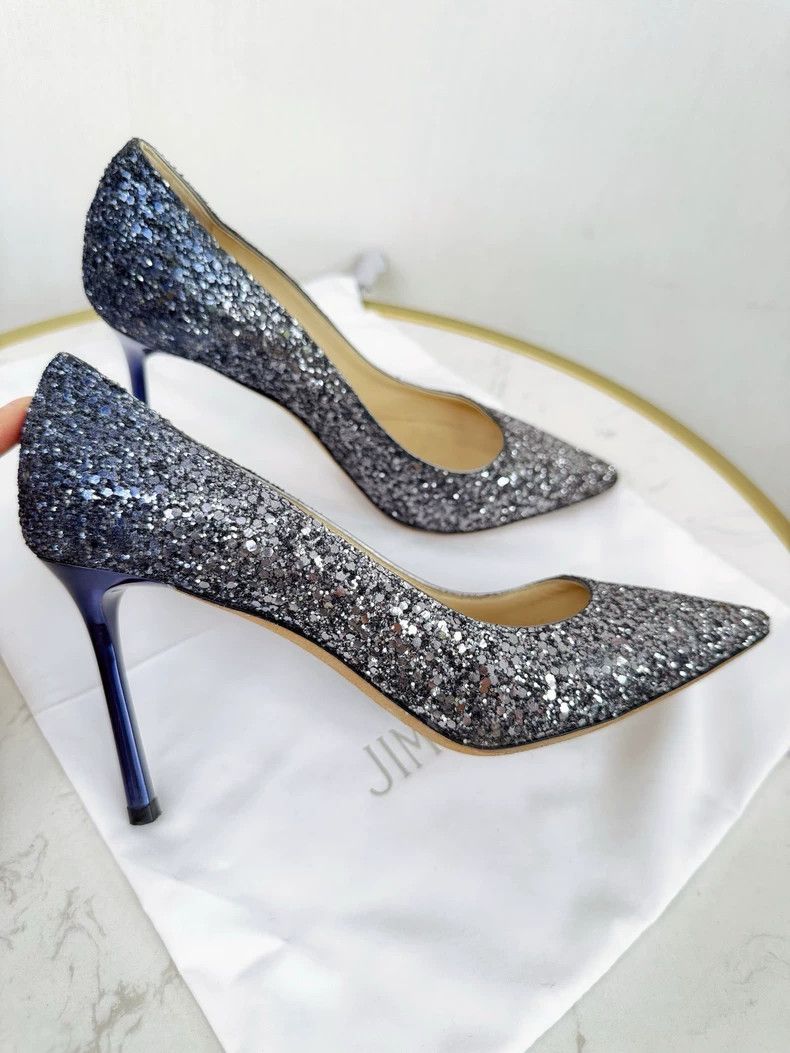 Jimmy Choo Jimmy Choo Glitter High Heels Size 36 Size US 6 / IT 36 - 3 Thumbnail