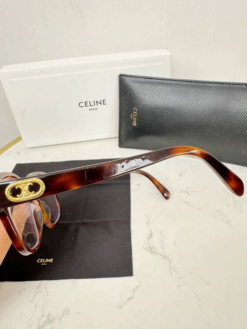 Celine Celine Eyeglasses with Case and Cloth Size ONE SIZE - 3 Thumbnail